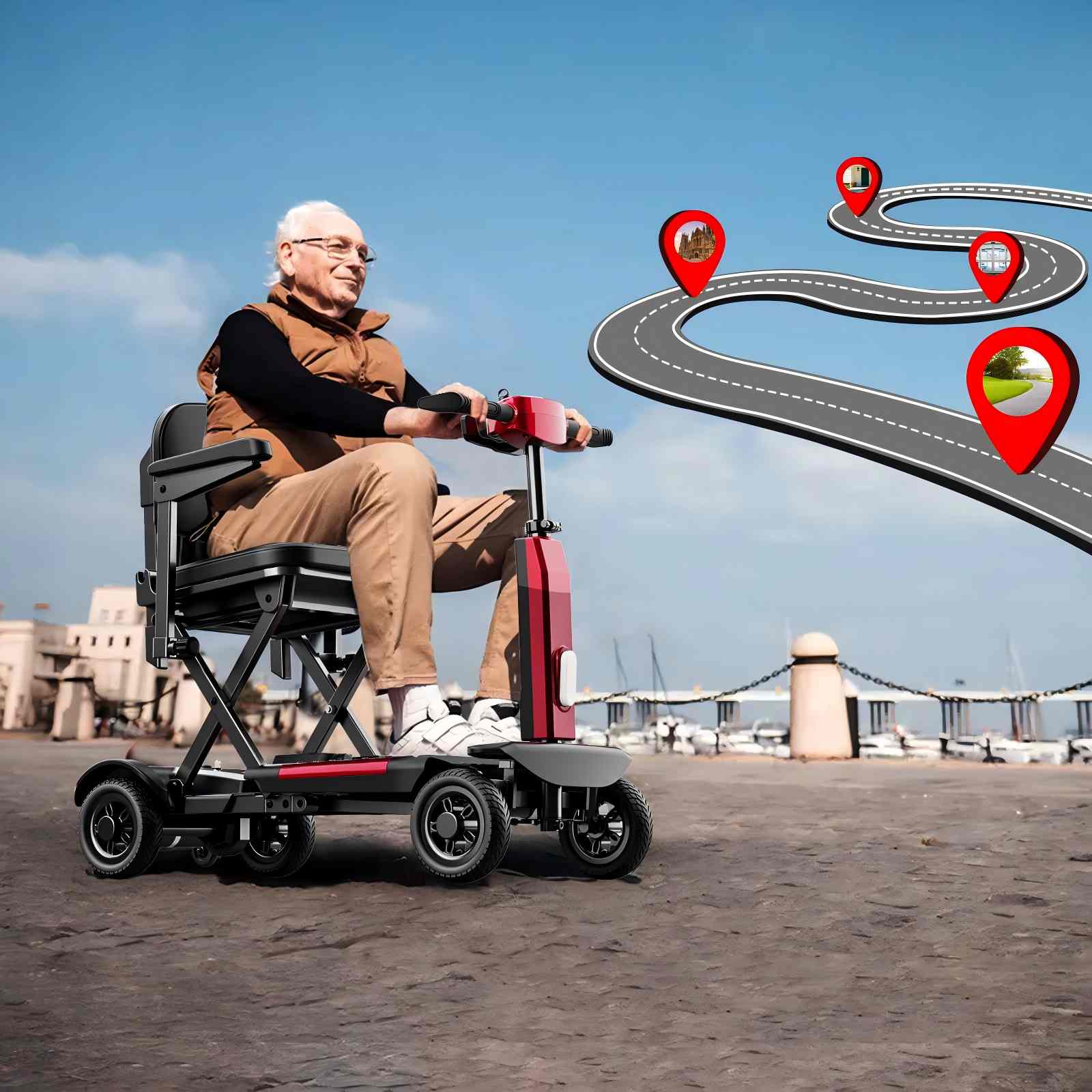 TODIMART X-11 / X-17 Senioren-Elektromobile (zwei Ausführungen erhältlich)