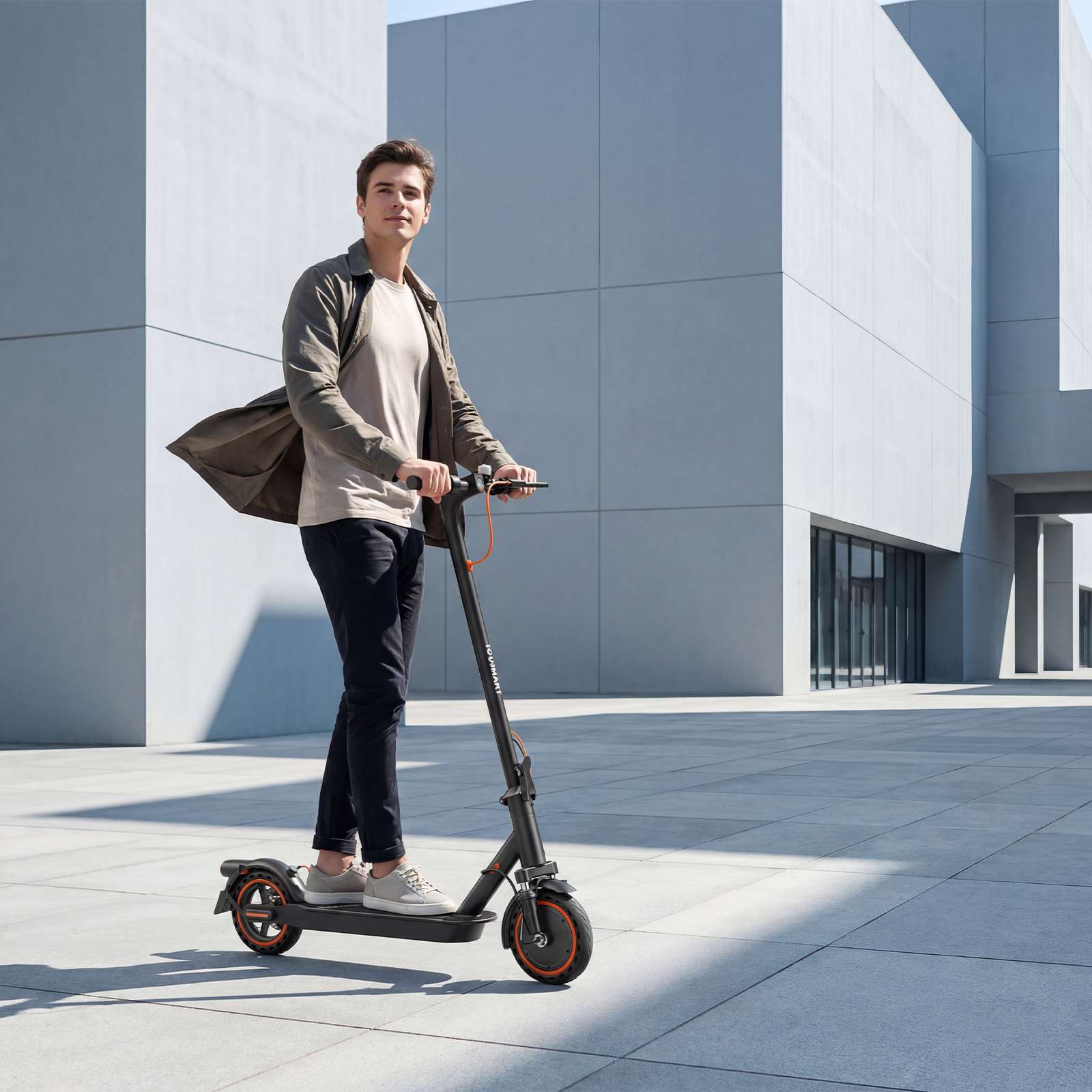 TODIMART T6 Commute E-Scooter - Doppelter Federstoßdämpfer