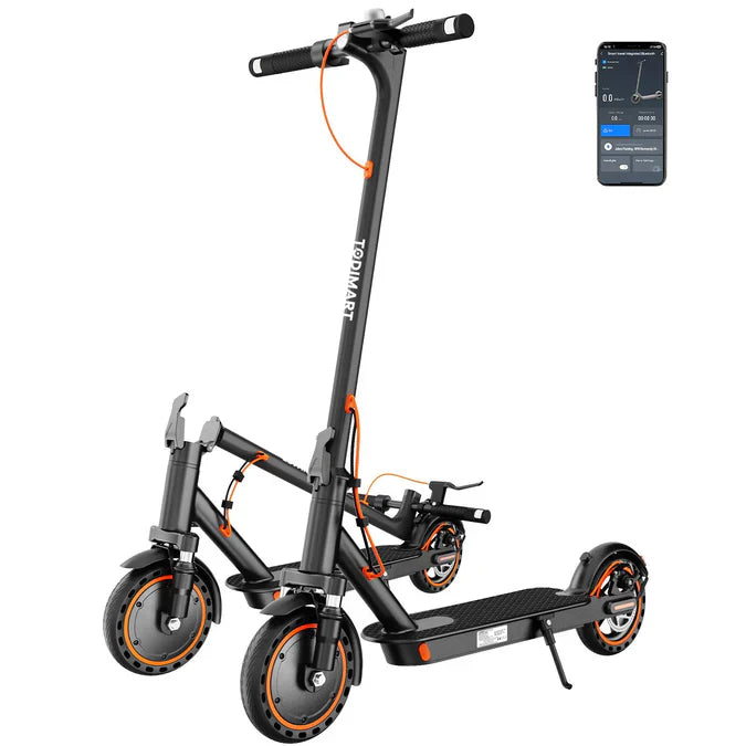 TODIMART T6 Commute E-Scooter - Doppelter Federstoßdämpfer
